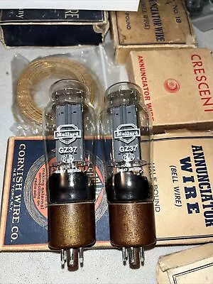 Mullard GZ-37 Rectifier Tubes NOS • $120