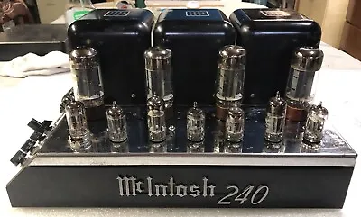 Mcintosh MC240 Tube Amplifier. Works Fine. • $3200