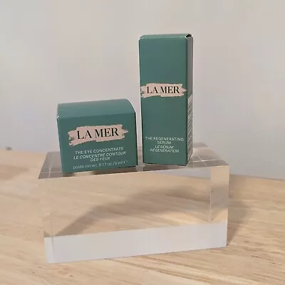 2X La Mer The Eye Concentrate 5ml & Regenerating Serum 3ml NIB • $44.99