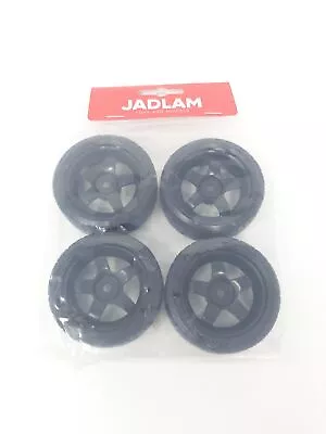 RC Car 1:10 Drift Wheels 5-Spoke Black PY03-A3 • £10.95