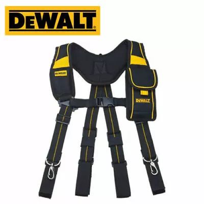 [Dewalt] Suspenders  Pro Work Tool Belt Mobile Pouch / DWST80915-8 • $41