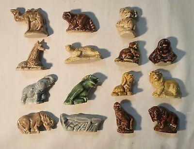 Vintage Wade Red Rose Tea Figurines England Animals Lot Of 15 • $19.99