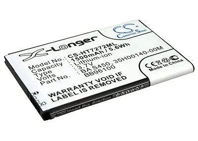 £17.69 • Buy Li-ion Battery For HTC PC10100 7 Mozart Vision T-Mobile G2 Mozart A7272 Freestyl