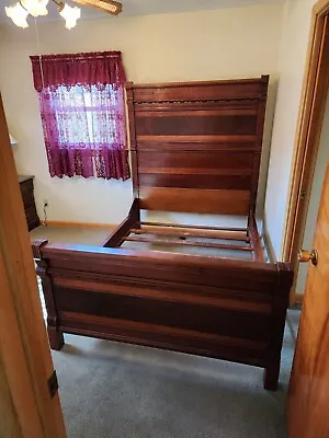 VICTORIAN Mahogany PIECE MARBLE TOP BEDROOM SET Original Finish And Hardware • $1500