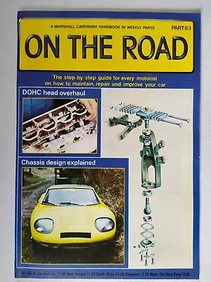 On The Road Marshall Cavendish Motoring Car Magazine Partworks 1980  Number 83 • £4.49