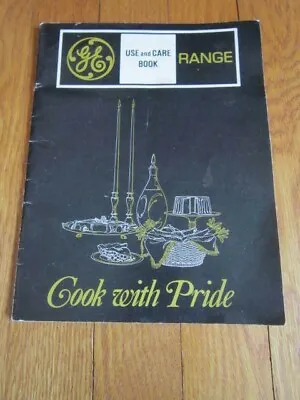 Vintage GE Range Use And Care Booklet Guide Instructions J470 J360 J342 FreeShip • $10.95