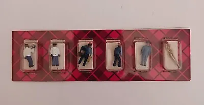 Vintage Weston Mini Figures Assortment Of Six Passenger Train Figures 1222-725 • $56.90
