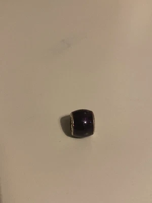 £20 • Buy Amore & Baci 925 Silver And Purple Charm Bead