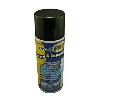 Marpro Boat Marine Inboard & Outboard Phantom Black Mercury Spray Paint 12oz • $14.99