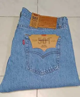 Levi`s 501 Jeans Bnwt Vintage Classic Straight Leg W30 W32 W33 W34 W36 W38 W40 • £29.99