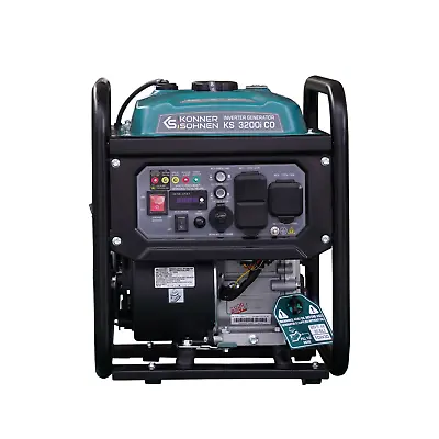 Könner & Söhnen KS 3200i CO Portable Household Gasoline Inverter Generator • $459