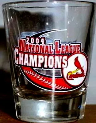 $8.99 • Buy St Louis Cardinals 2004 World Series Nl Champs Shot Glass 