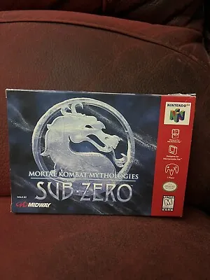 Mortal Kombat Mythologies: Sub-Zero (Nintendo 64 1997) • $110