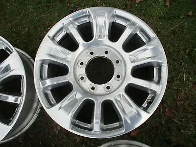 1 20 X 8 OEM F250 F350 Factory Polished Alloy Wheel Rim 10294 2020-2022 #3 • $329.99