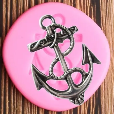 $7.99 • Buy Anchor Silicone Mold 1 W 1.5 H Small Fondant Chocolate Resin Candy Crafts Baking