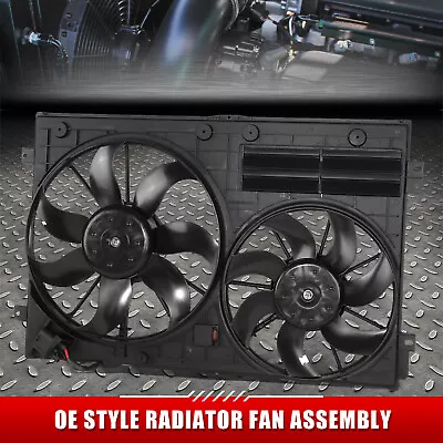 For 05-20 Audi A3 VW Golf Jetta Caddy OE Style Radiator Cooling Fan Assembly • $134.62