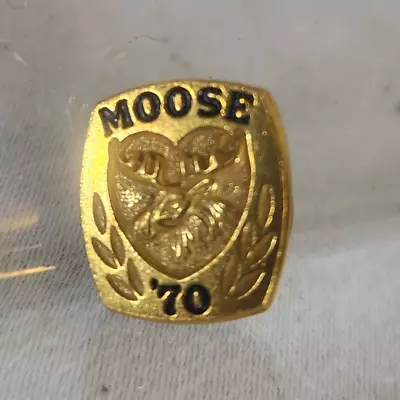 VTG Moose Lodge 1970 Lapel Pin • $15
