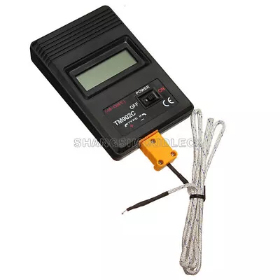 TM902C Digital LCD Thermometer Temperature Reader Meter Sensor K Type Probe NEW • $5.04