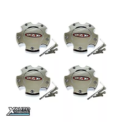 4 X Moto Metal MO955/956 Wheel Center Cap Chrome 845L1451 • $88