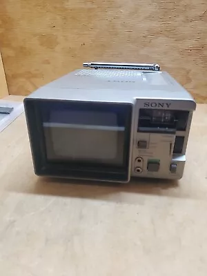 Vintage Sony TV-415 Portable B/W Transistor TV Receiver *NOT  PARTS ONLY** • $35