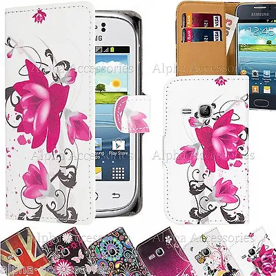 Leather Wallet Magnetic Flip Case Cover For Various Samsung & IPhones UK • £1.98