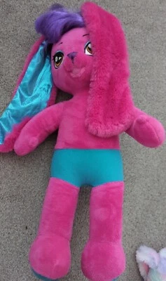 £2.49 • Buy Build-A-Bear - Pink/Blue Rabbit