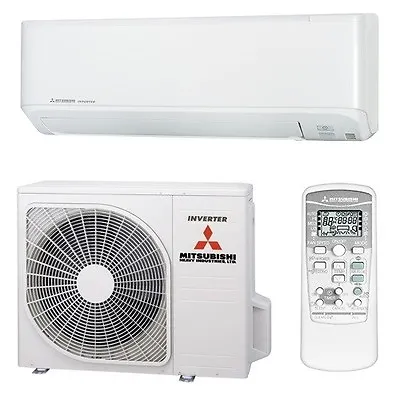 Mitsubishi 2.5kw High Wall A/C Unit (Air Conditioning / Air Con) WITH FITTING  • £1150