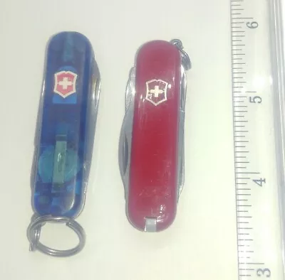 Pair Of Used Victorinox SD Plus Swiss Army Knives • $5.50