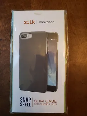 Silk IPhone 7 Plus Slim Case  Snap Shell For IPhone  Black • $7