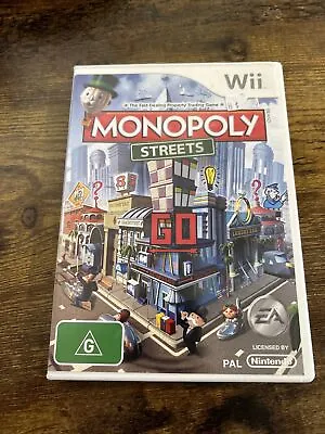Nintendo Wii - Monopoly Streets - PAL - W/Manual - Tested - Retro • $9.78