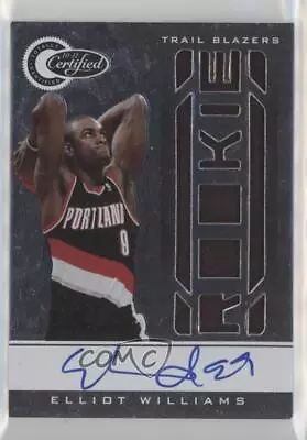 2010-11 Totally Certified Rookie /599 Elliot Williams #175 Rookie Auto RC • $3.38