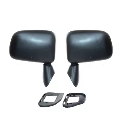 1988-97 Toyota Hilux N80 N90 N100 N110 Ln85 Pickup Truck Fits Black Mirrors Pair • $68.53