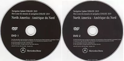 Latest 2019 Mercedes Benz NTG4 204 Navigation DVD Map Update North America V19 • $29.95