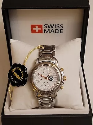 MICHEL JORDI Swiss Ethno Automatic Chronograph Limited Edition Men's Watch • $798