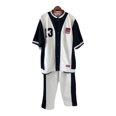 $159.99 • Buy Mecca USA 90s Jersey Shirt Pants Outfit Set Hip Hop Athleisure Style Size XL