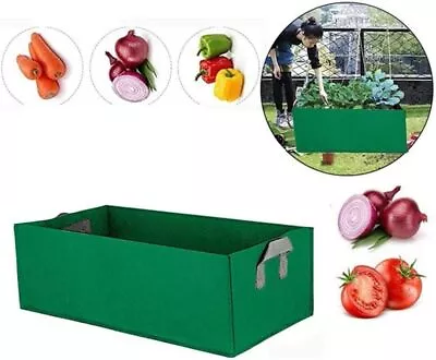 1-20PCS Plant Grow Bags Potato Fruit Vegetable Garden Planter Growing Bag Green • £2.99