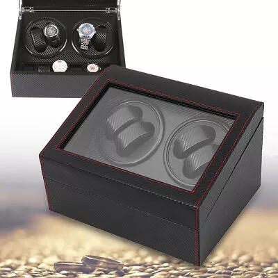 4+6 Automatic Rotation Watch Winder Box Storage Case Self Winding Display Box  • $59.85