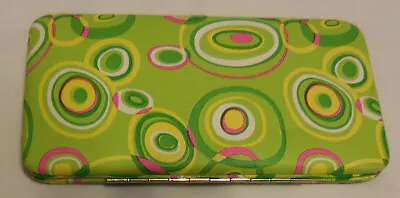 1 The Metropolitan Wallet Clutch Purse Clasp Colorful Hippie Woman VTGretro • $9.29