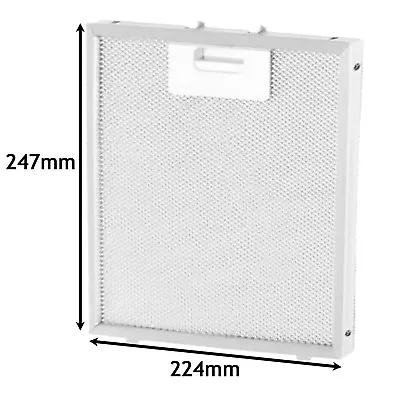 £37.55 • Buy HOTPOINT ARISTON Cooker Hood Grease Filter Metal Mesh Extractor 247 X 224mm
