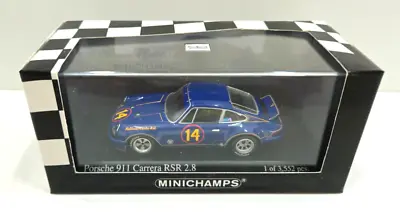 1/43 Minichamps Porsche 911 Carrera Rsr 2.8 Trans -am 1973 #736914 New Diecast • $54.99