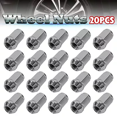 20X Chrome Wheel Nuts For Holden Commodore VL VN VR VS VT VX VY VZ Mag Steel • $51.54