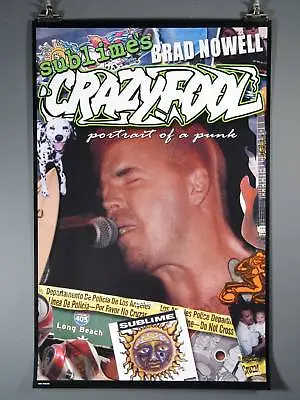 $14.99 • Buy  Sublime  Crazy Fool, Bradley Nowell, Excellent Poster!