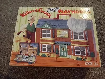 Wallace And Gromit Wash N Go Play Set 1989 Toy House With Figures NEW • £30