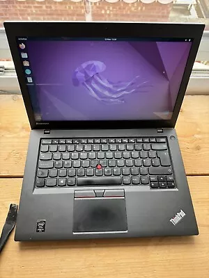 Lenovo ThinkPad T450 14 Inch (128GBCore I5 5th Gen.2.3GHz8GB) Laptop - Linux • £30