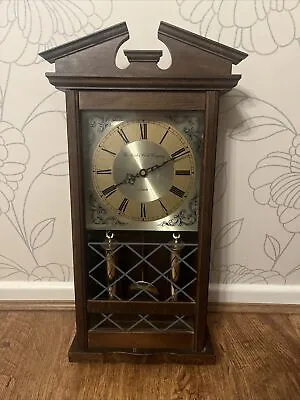 The London Clock Company Vintage Wooden Wall Clock • £45