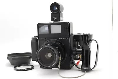 [N MINT Finder] Mamiya Universal Press W/ Sekor P 75mm F/5.6 6x9 Back From JAPAN • $399.99