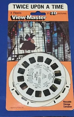 SEALED Scarce Twice Upon A Time Stop Motion Animation View-master 3 Reels Pack • $149