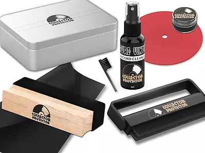 Vinyl Record Cleaning Kit - Complete 7-in-1 Vinyl Record Cleaner Solution Set • $35.99