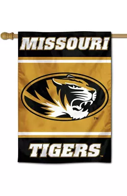 Missouri Tigers 2-Sided 28  X 40  Banner With Pole Sleeve MU Football Basket • $19.99