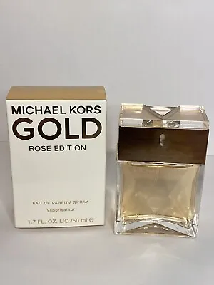 MICHAEL KORS GOLD ROSE EDITION Women Perfume 1.7oz EDP Spray DISCONTINUED NEW • $148